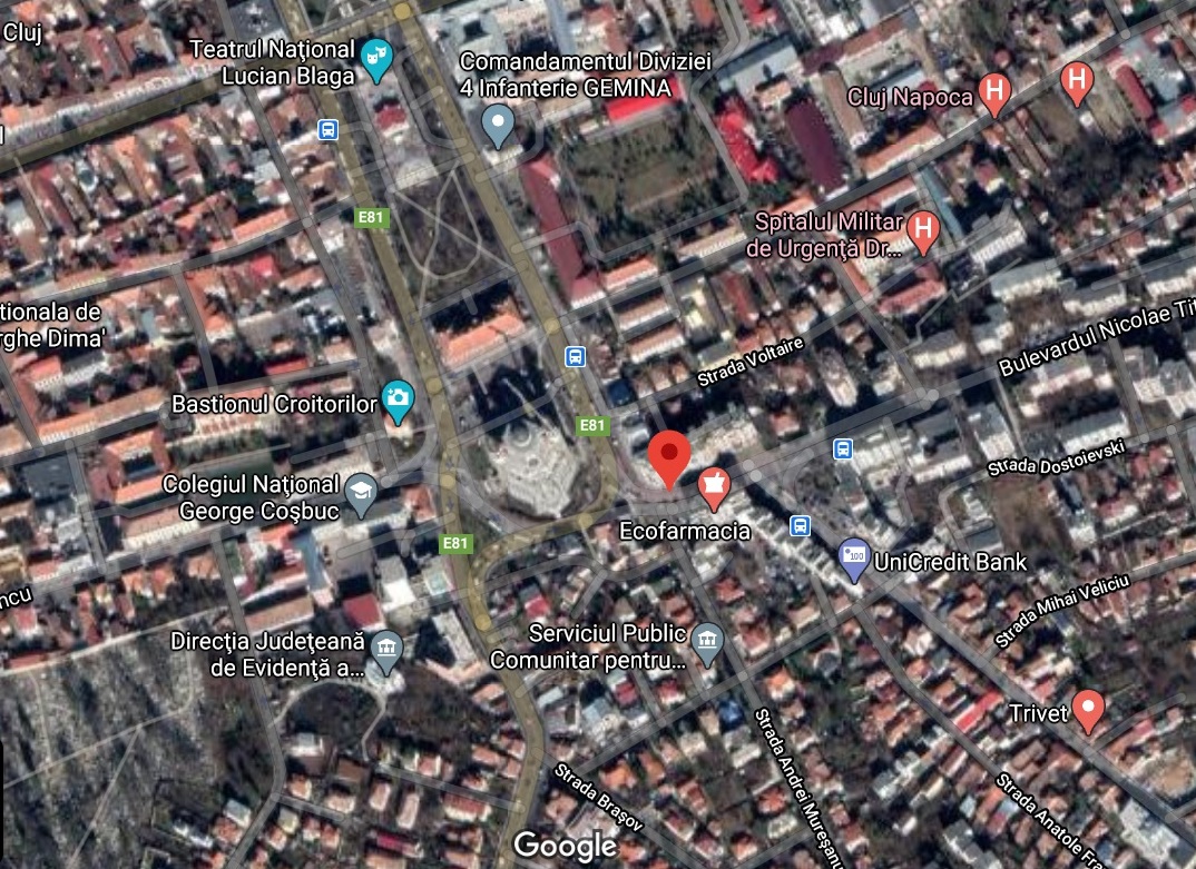 Clujul își continuă dezvoltarea - Piața Timotei Cipariu urmează a fi modernizată în următorii ani